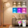 Умна RGB дъговидна подова лампа DUSKTEC с приложение и Alexa, снимка 1