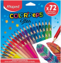 Цветни моливи Maped Color Peps - 72 цвята, снимка 1