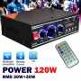 Мощен HiFi усилвател с Мp3, USB, SD, BT и FM радио с дистанционно управление, снимка 3