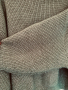 Разкошен пуловер кроп цвят olive , снимка 8
