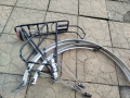 28 цола багажник с калници и светлина за велосипед колело , снимка 1