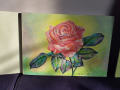 Роза картина, снимка 7