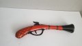 Стара ламаринена играчка пистолет, снимка 1