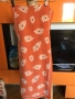 Копринен шал с флорален десен, снимка 6