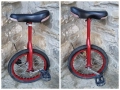 Монобайк, Едноколка, Цикроков Велосипед 16' Цола / 4 кг. , снимка 3