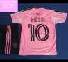 10 MESSI 🩷⚽️ детско юношеска футболни екипи 🩷⚽️ INTER MIAMI , снимка 1