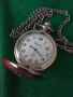 ВИНТИДЖ КВАРЦОВ ДЖОБЕН ЧАСОВНИК ПРАГА РАБОТЕЩ с ОРНАМЕНТИРАН КАПАК и ВЕРИЖКА КЮСТЕК 22053, снимка 14