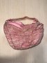 Розова платнена чанта, снимка 2