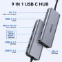 Докинг станция MOKIN за два монитора, USB C, Ethernet, 100W захранване, снимка 2