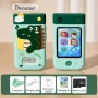 Образователен детски телефон с игри и 180° камера – Smart Phone за деца с музика, обучение и TF карт, снимка 5
