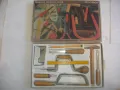 Чехословакия НОВ КОМПЛЕКТ РЪЧНИ ИНСТРУМЕНТИ ТИП ДЕТСКИ ЗА ОБУЧЕНИЕ ПРАКТИКА Старо качество 9 броя , снимка 2