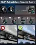 Vtopek P069 AHD 1080P камера за заден ход 170° – 360° въртене, нощно виждане, IP69K, снимка 4