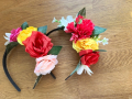 Диадема с цветя за народни танци, снимка 10