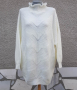 7XL нов пуловер Kiabi в бяло, снимка 1 - Блузи с дълъг ръкав и пуловери - 44623161