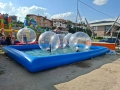 Надуваем басейн с топки и лодки, снимка 3