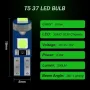  Нова T5 Led крушка 3SMD с 3030 чипове Супер ярки крушки за автомобилни табла Лампа на арматурното, снимка 7