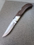 Сгъваем нож ръчно изработен + ПОДАРЪК кания, снимка 2