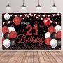 Нов Банер за 21-ия рожден ден Парти годишнина Декорация Украса