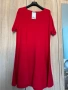 Червена рипсена рокля H&M, снимка 4