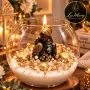 Декоративна свещ | Ръчно изработена | Тибетска фигура | Подарък | LuMary Candles, снимка 3