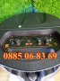 Караоке тонколона 8" KTS-1766, преносима колонка с Блутут, радио, жичен микрофон, снимка 3