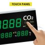 Монитор за качеството на въздуха, CO2 до 9999 ppm, температура и влажност, снимка 6