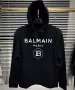 Унисекс суитчър✅Дамски суитчър с качулка Balmain✅Мъжки суитчър с качулка Белмейн Код LFS166, снимка 2