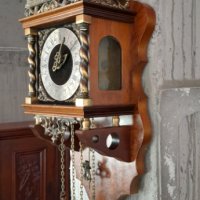 Стенен часовник Франц Хермле, снимка 3 - Стенни часовници - 44141625