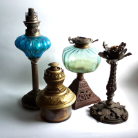 Стари газ лампи и др, снимка 8 - Антикварни и старинни предмети - 44741646