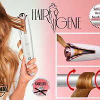 Автоматична керамична маша Hair Genie мобилна преносима за къдрици преса, снимка 2 - Маши за коса - 33899447