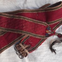 Османски тъкан колан 19в, башибозук, зейбек, снимка 7 - Антикварни и старинни предмети - 40738193