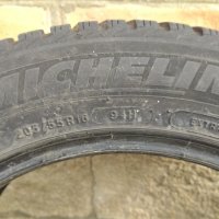 Зимни гуми Michelin 205/55/R16, снимка 2 - Гуми и джанти - 42403553