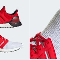 оригинални маратонки  Adidas Ultra Boost 4.0 'White Scarlet' номер 42,5- 43 1/3, снимка 4 - Маратонки - 41610712