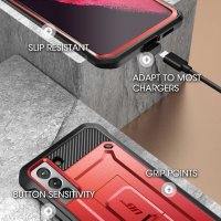Удароустойчив хибриден кейс Supcase Unicorn Beetle Pro за Samsung Galaxy S21 Ultra, снимка 6 - Калъфи, кейсове - 35737669