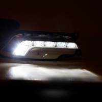 Дневни светлини LED DRL Mercedes W212 , W207, снимка 5 - Части - 44798177