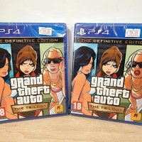 Чисто нова игра Grand Theft Auto The Trilogy за PS4, снимка 1 - Игри за PlayStation - 40896712