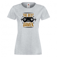 Дамска тениска The Best Gamer, снимка 5 - Тениски - 36192919