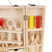 Дървен куфар с инструменти, детски инструменти, Малък майстор, снимка 9 - Други - 40918950