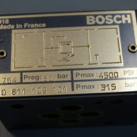 хидравличен клапан Bosch 0 811 150 pressure reliel valve 210 bar, снимка 9 - Резервни части за машини - 36376487