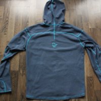 NORRONA 29 Zip hoodie - мъжки поларен суичър, размер М, снимка 7 - Спортни дрехи, екипи - 44296886