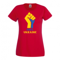 Дамска тениска SAVE UKRAINE спрете войната, подкрепям Укркайна, снимка 5 - Тениски - 36114533