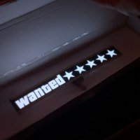 GTA Wanted car led panel, снимка 4 - Аксесоари и консумативи - 40037472