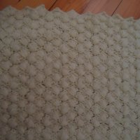 НОВА ръчно плетена вълнена пелена, снимка 1 - Пелени, памперси - 41869590