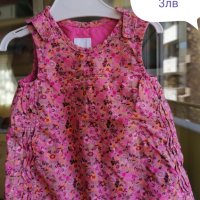 Детски дрешки за момиченце, рокли, блузки, снимка 2 - Бебешки рокли - 41756144
