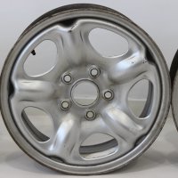 Железни джанти Land Rover Freelander (1997-2007г.) 5x114.3 64.1 / 15 цола, снимка 6 - Гуми и джанти - 42688875