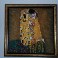 Маслена картина густав Климт , снимка 9 - Картини - 35722432