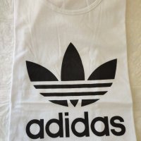 Нови бели тениски Адидас Adidas, снимка 1 - Тениски - 39979175