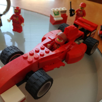 Конструктор Лего - Lego Ferrari -  8673 - Ferrari F1 Fuel Stop, снимка 3 - Колекции - 36039986