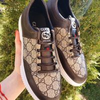 Мъжки кецове обувки Gucci, снимка 1 - Кецове - 36211349