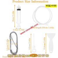 Комплект за почистване на дренажите на хладилника - 5 части - КОД 4155, снимка 7 - Други стоки за дома - 44681882